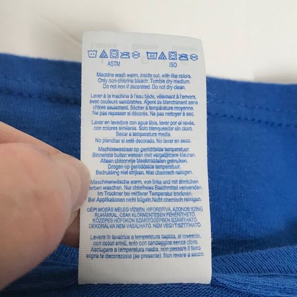 Adam Levine Legends are Born in July Tee Blue Sz L - Picture 6 of 8